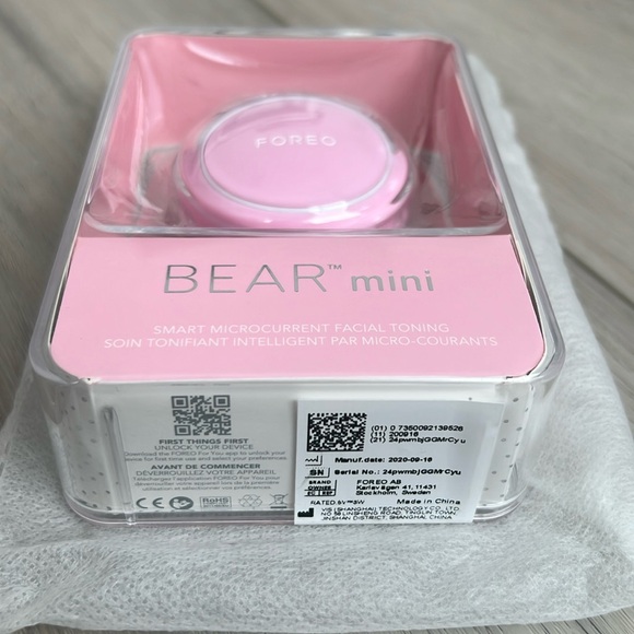 NEW & Sealed FOREO Bear Mini Pearl Pink - Picture 2 of 5